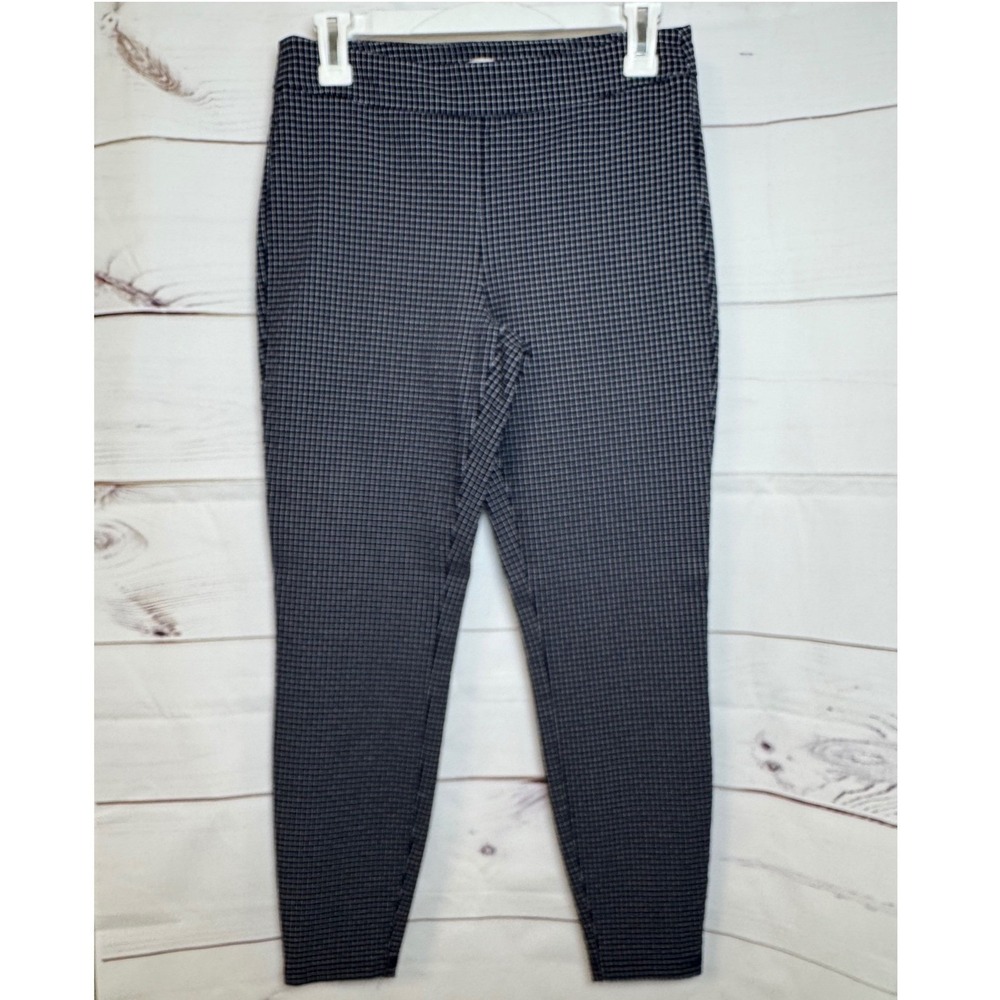 Nanette‎ Lepore Women's Navy Blue Checkered Pants / Size S / Sku0059